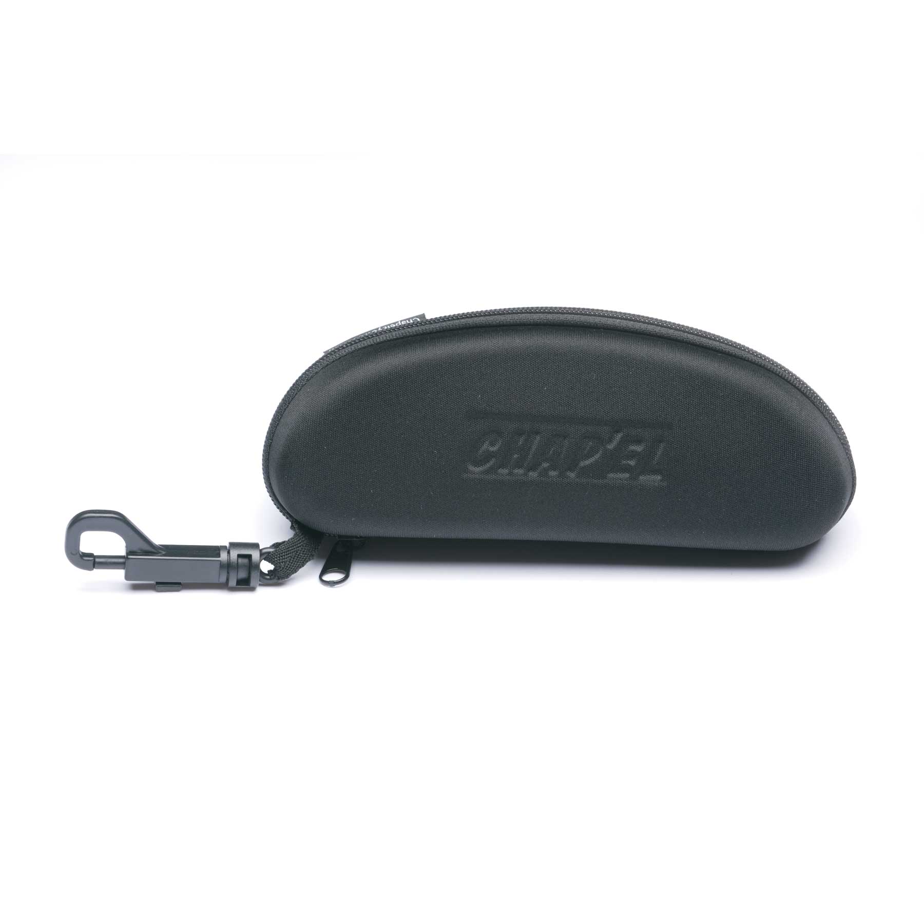 Large Black Zipper case With Belt Loop and Snap Hook