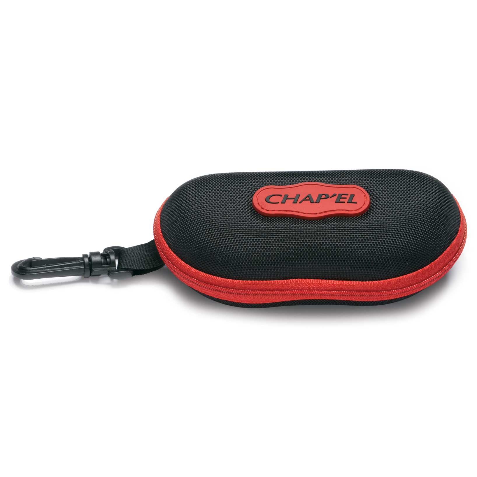 Medium Red Zipper case with Snap Hook